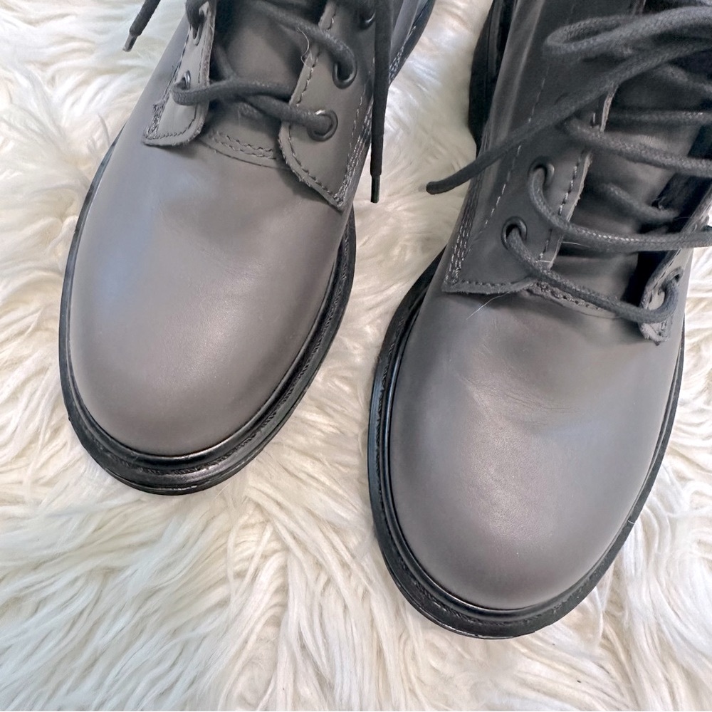 MaxMara Gray Ankle Boots - Picture 4 of 11